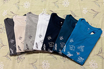 モンベルコラボ山荘オリジナルTシャツ(カラー)